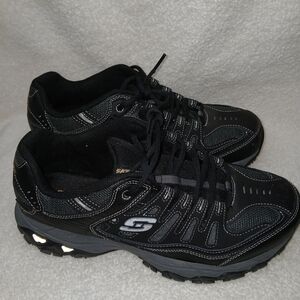 Skechers Men’s Black Athletic Trail Shoes.Size 9. #Skechers